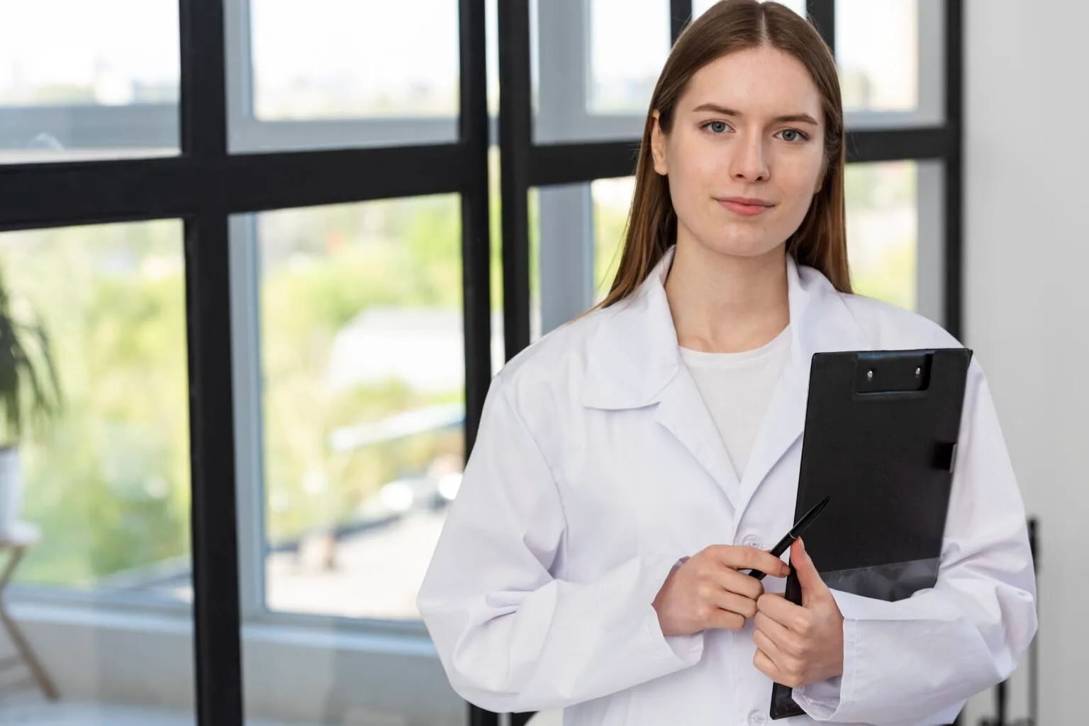 portrait-blogger-holding-clipboard